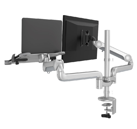 Modernsolid Shows The Latest Laptop and Monitor Mount at NeoCon 2024